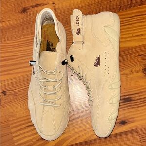 LDECK suede lightweight hiking walking shoes size 41